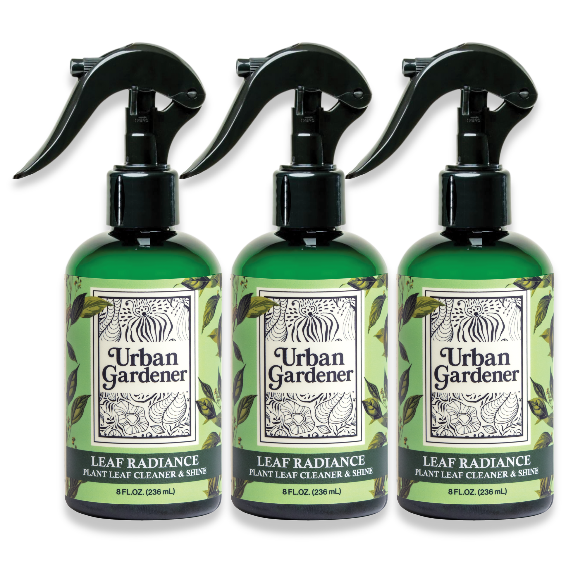 Wholesale Partner: Urban Gardener - Leaf Radiance - Cleaner, Conditioner, Shine