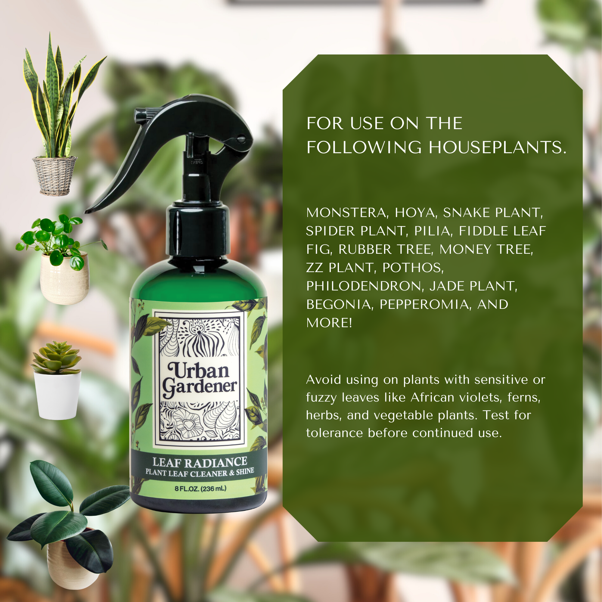 Wholesale Partner: Urban Gardener - Leaf Radiance 32oz Refill Bottle
