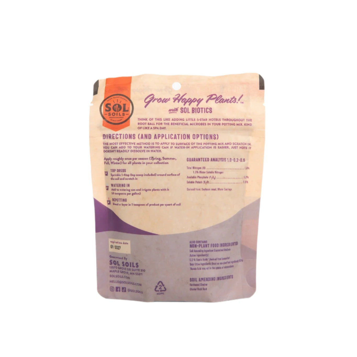 Wholesale Partner: Sol Soil - Sol Biotics Soil Salvation