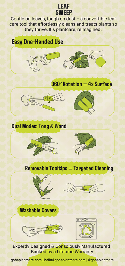 Leaf Sweep™ Plant Cleaning Tool - Starter Kit