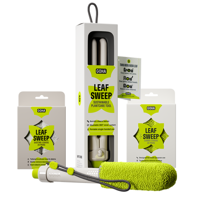 Plant Lover Bundle: Leaf Sweep™ Starter Kit + 2 x Pairs Dusting/Combo Cover Refills