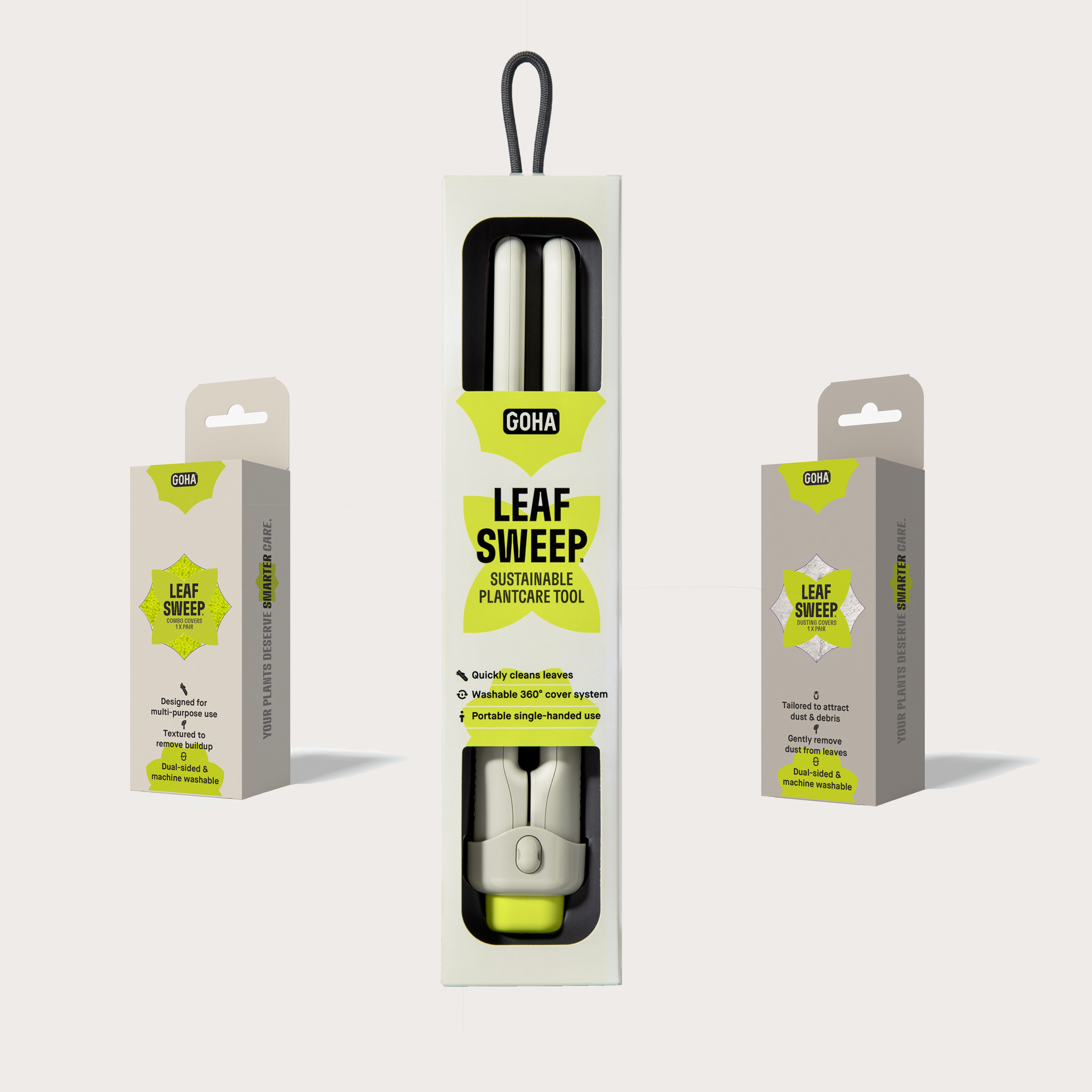Plant Parent Bundle: Leaf Sweep™ Starter Kit + 1 x Pairs Dusting/Combo Cover Refills