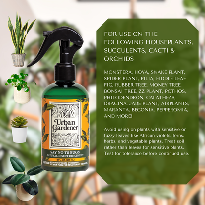 Wholesale Partner: Urban Gardener - Say No To Bugs 32oz Refill Bottle
