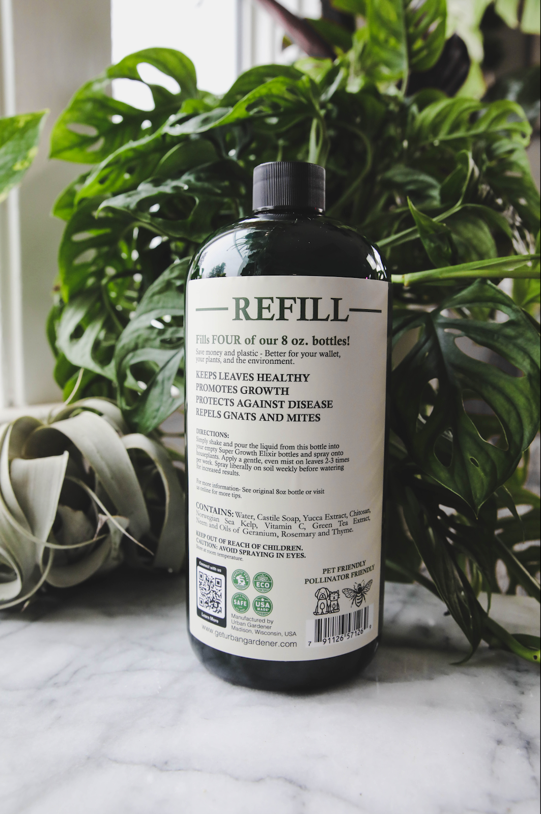 Wholesale Partner: Urban Gardener - Refill Bottle 32 oz.