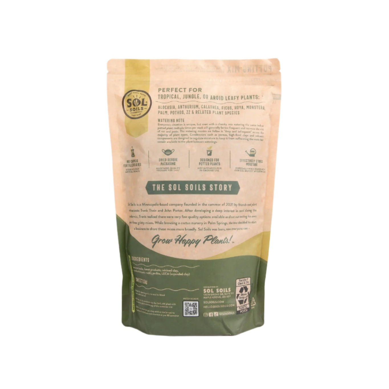 Wholesale Partner: Sol Soil - Houseplant Chunky Mix