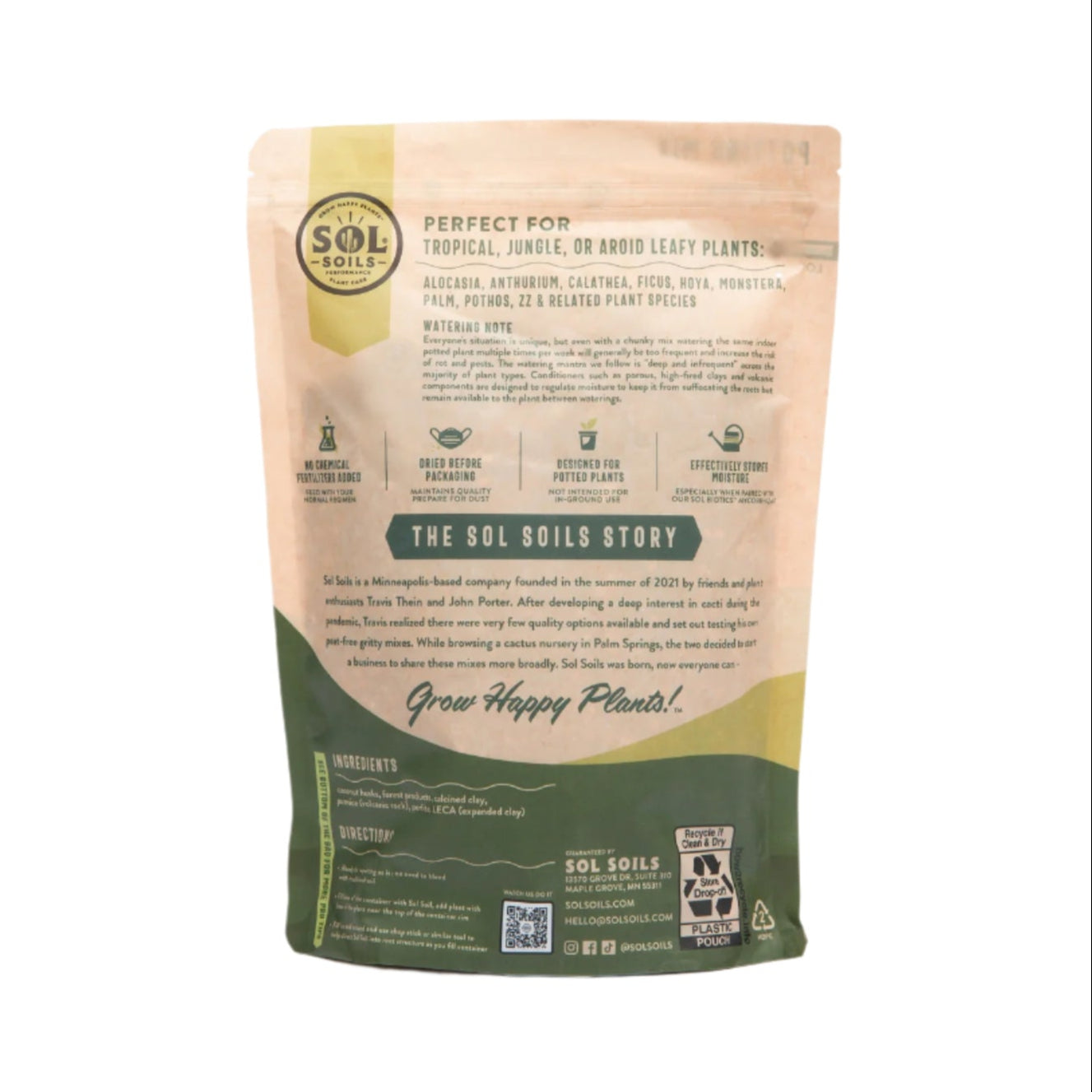 Wholesale Partner: Sol Soil - Houseplant Chunky Mix
